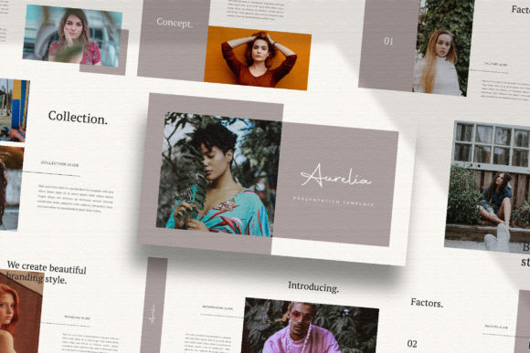 AURELIA: A Minimal Media Template for Modern Presentations