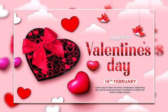 Craft the Perfect Valentine's Vibe with an Editable Flyer Template