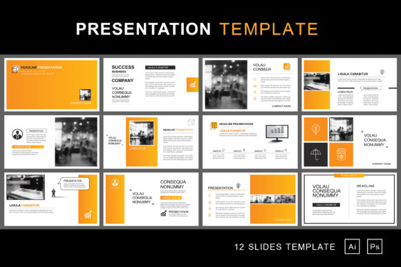 Crafting Visual Harmony with Presentation and Slide Template 2