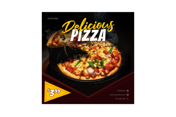 Creating Mouth-Watering Food Content with This PSD Template