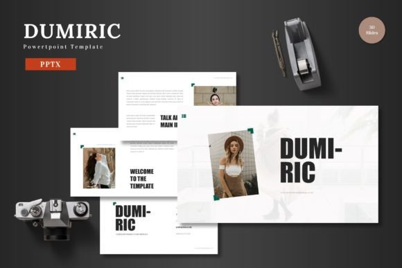 Dumiric: The All-in-One Template for Dynamic Business Presentations