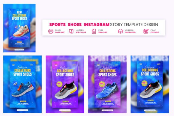Dynamic Visuals for Athletic Brands