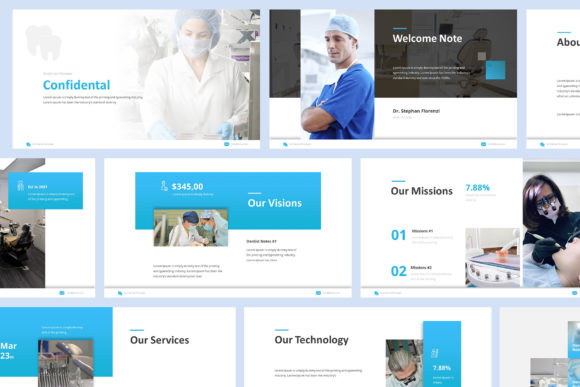 Effortless Professionalism: The Dentist Google Slides Template