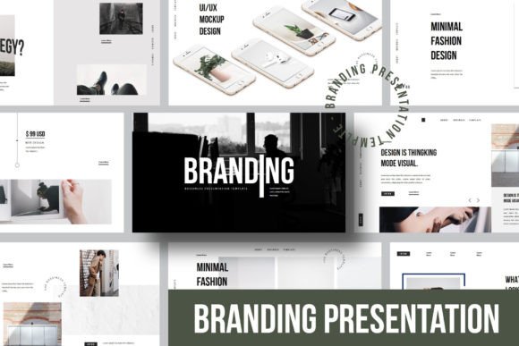 Modern Branding Presentations: A Template for Visual Impact