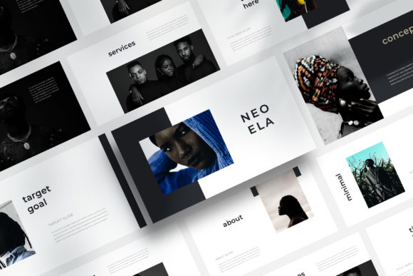 NEOELA: A Modern Keynote Template for Polished Presentations