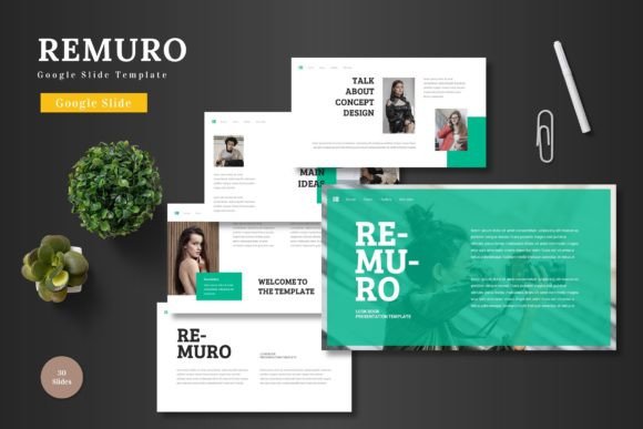 Remuro: A Google Slides Template for Modern Business Needs