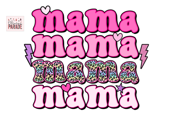 Valentines Mama Stacked Pink Png: The Ultimate Design Asset