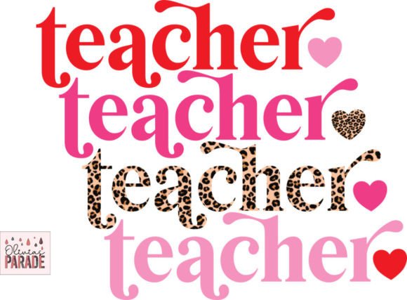 Valentines Teacher Stacked PNG: Design Ideas for Educator Gifts